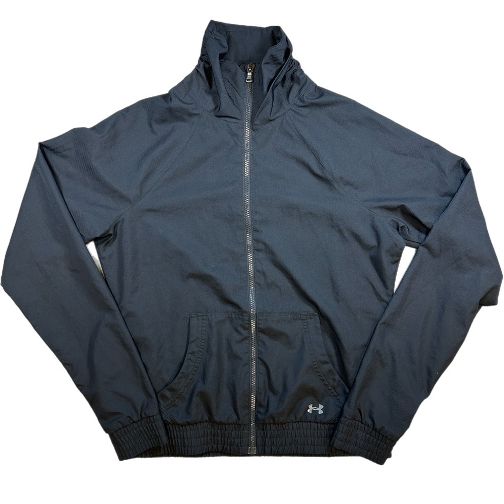 Under Armour Womens Lightweight Warm Up Jacket Black Size Small